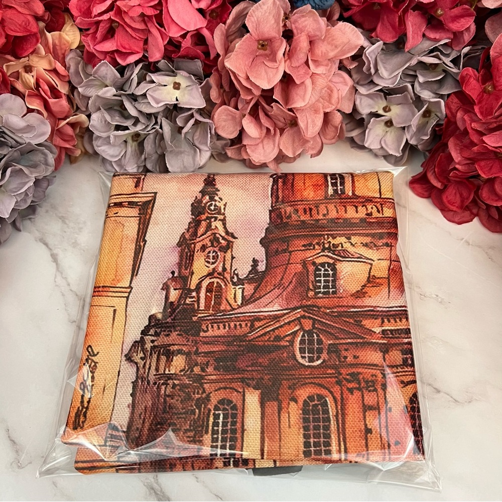 Eco-Friendly Dresden's Frauenkirche of Germany Folding Tote Bag - Picture 13 of 16